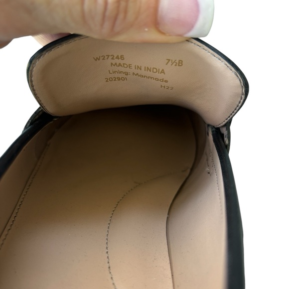 COLE HAAN Stassi Chain Trim Leather Bit Loafers 7.5 - Picture 9 of 16